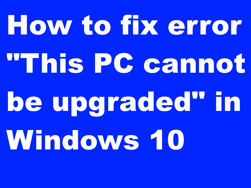 windows update error