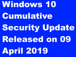 windows security updates