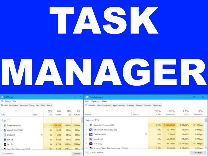 How to open Task Manager