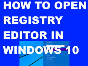 WINDOWS REGISTRY EDITOR DOWNLOAD