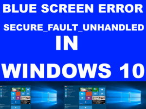 bsod error in windows 10