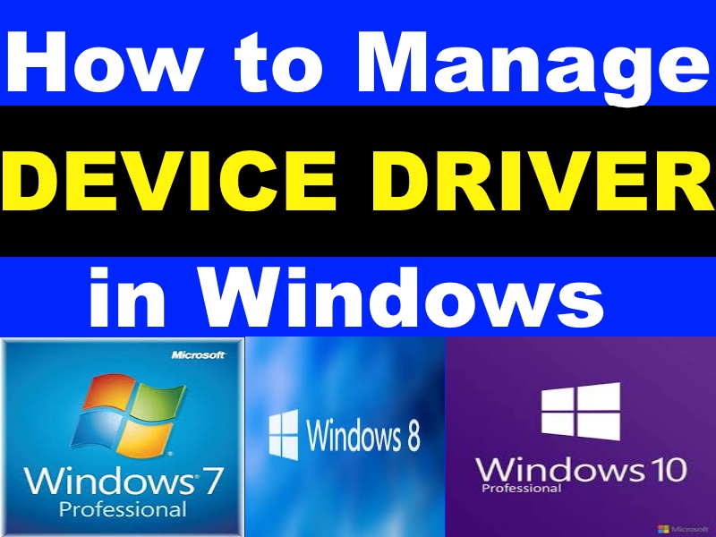 DEVICE DRIVERS