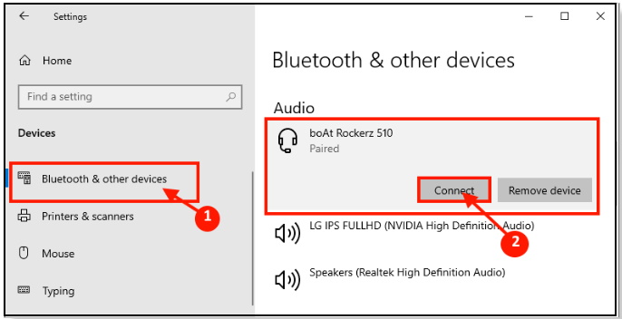 How To Resolve Bluetooth Is Paired But Not Connected Issue In Windows 10