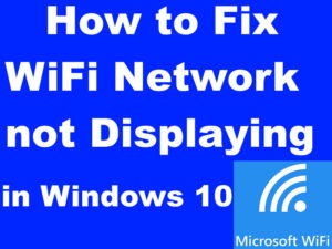 wifi in windows 10