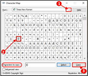 windows search special characters
