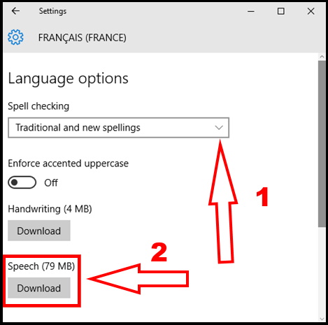 change language of Cortana in Windows 10