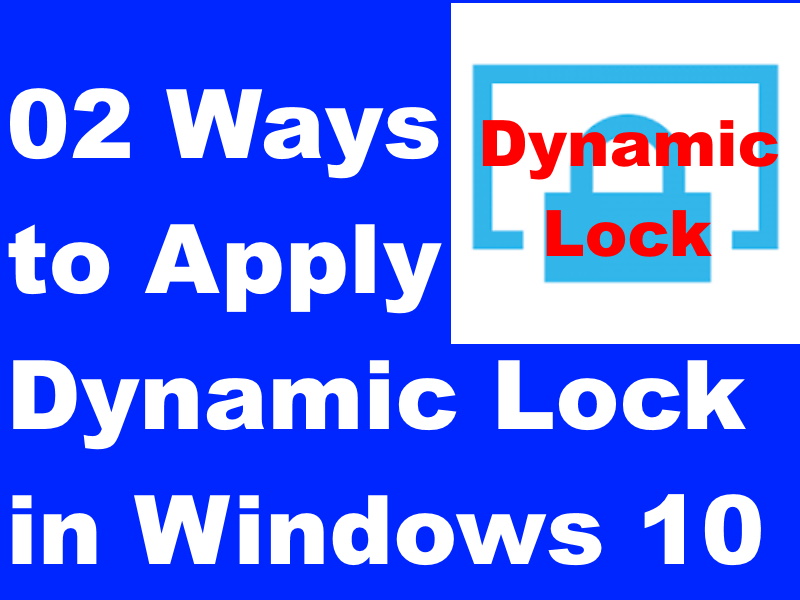 dynamic lock in windows 10