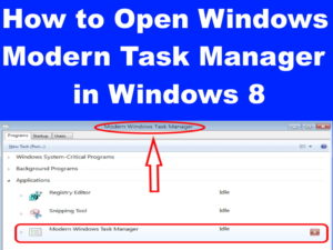 modern windows task manager