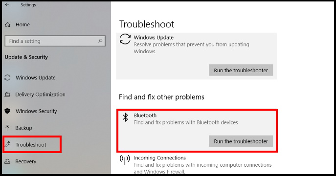 bluetooth driver updates for windows 10 laptop