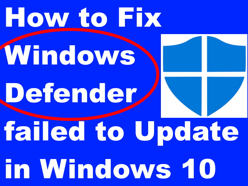windows defender update