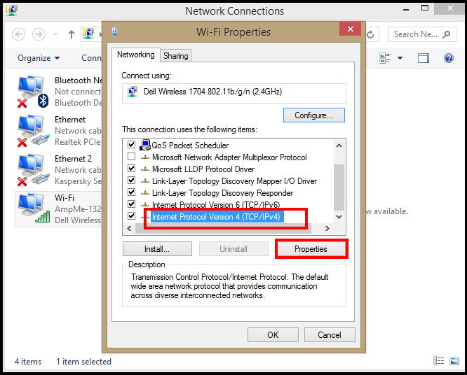 internet not connected ip duplicate windows 8