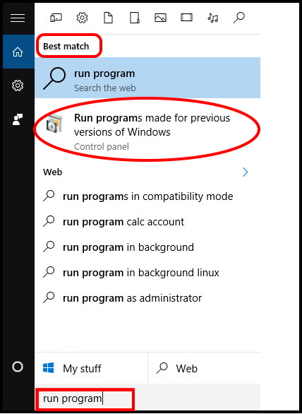 Run Apps in Compatibility Mode