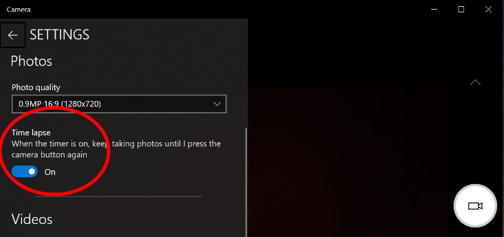 Tips : How to Use and Customize Camera App in Windows 10