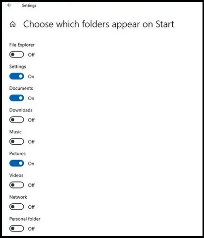 customize start menu