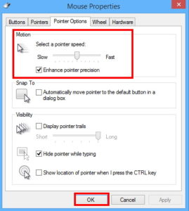 How to Customize Mouse pointer speed in windows 10 easily