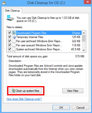 free hard disk space