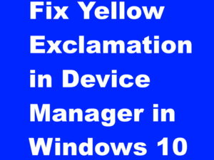 device manager