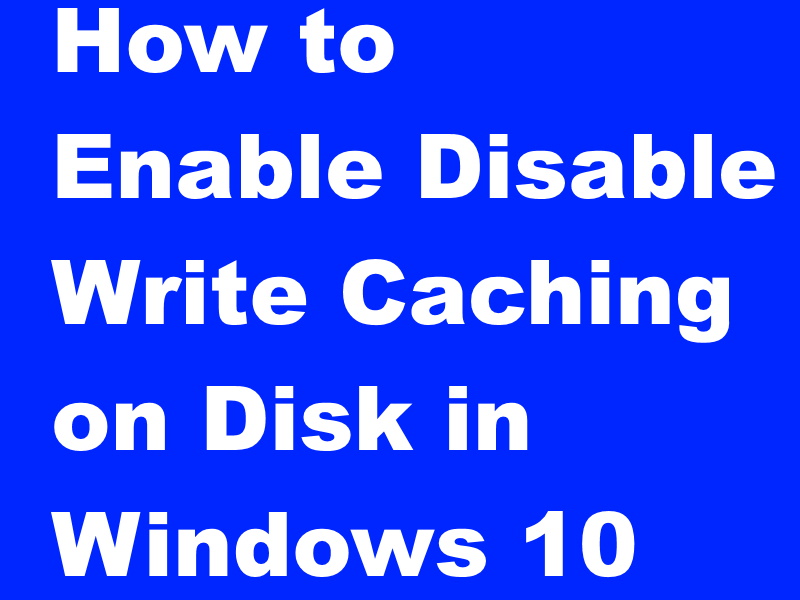 disk drivers