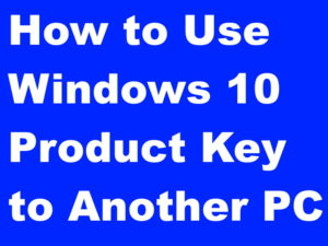 windows 10 license key