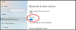 How to Fix Bluetooth Icon not Showing on Taskbar in Windows 10