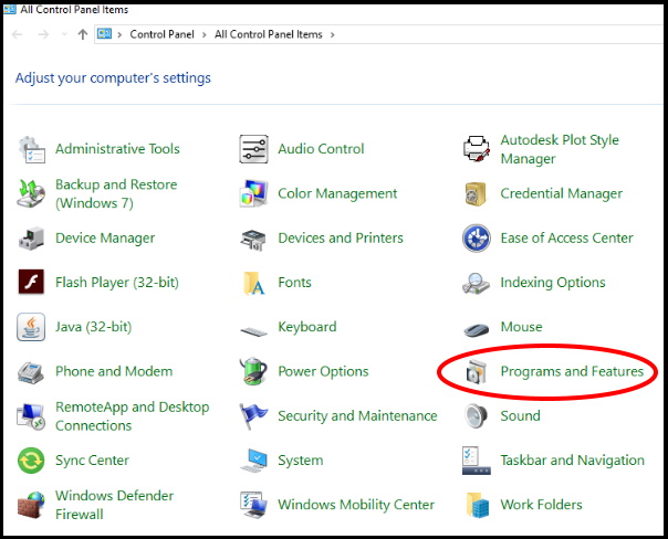 Uninstall Apps or Programs in Windows 10 by different methods