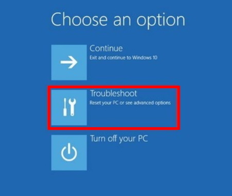 advance settings windows 10