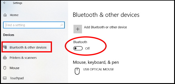 share files through bluetooth