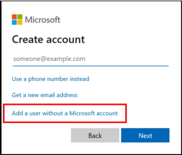 Microsoft User Account