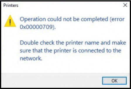 Unable to Set Default printer