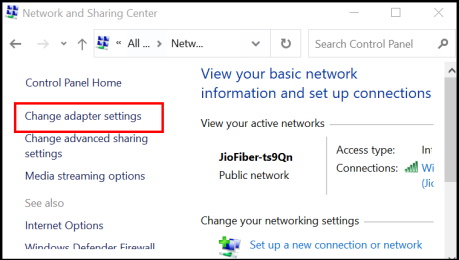 Windows Network Proxy Settings