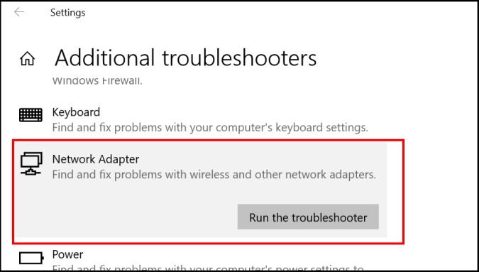 Windows Network Proxy Settings