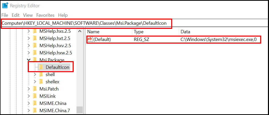 Application key windows 10