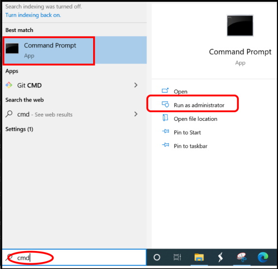 open command prompt windows 10