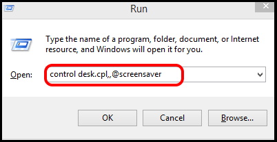 screensaver not working windows 10