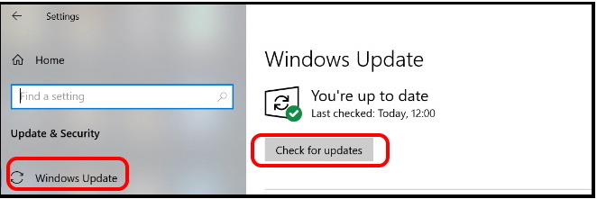 Windows 10 update