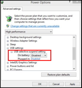 windows 10 usb not working after sleep