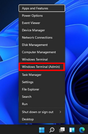Windows 11 terminal