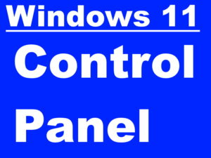 Windows 11 Control Panel: Is Microsoft going to replace