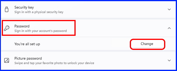disable Login Password