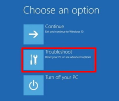 Windows 10 troubleshoot