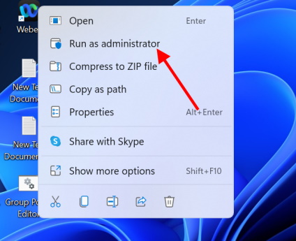 Open command prompt in administrative mode windows 11