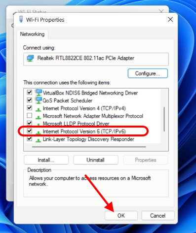 wifi properties