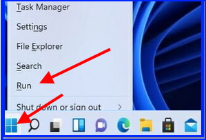 run command in windows 11