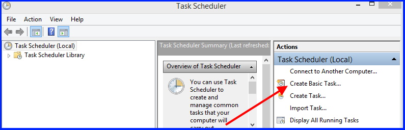 Taskbar scheduler in windows 11