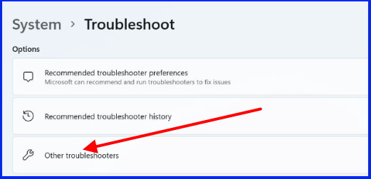 other troubleshooters