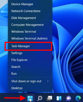 open task manager windows 11