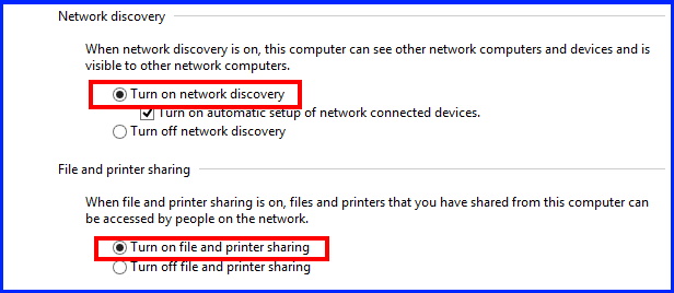 Share files through lan